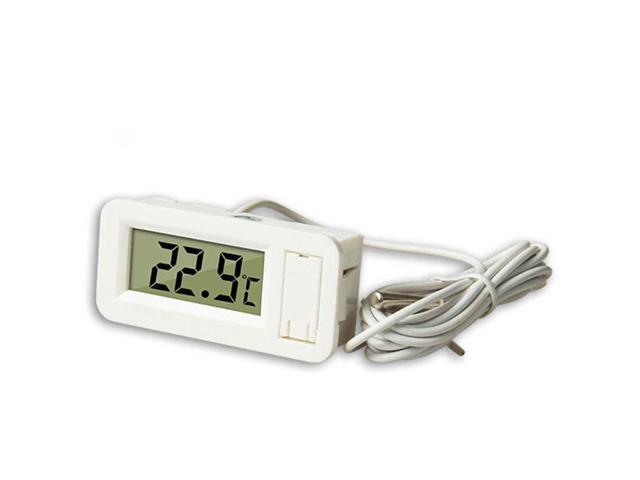 1M Mini Embedded Electronic Pet Digital Display Temperature Meter Indoor Car Refrigerator Thermometer photo