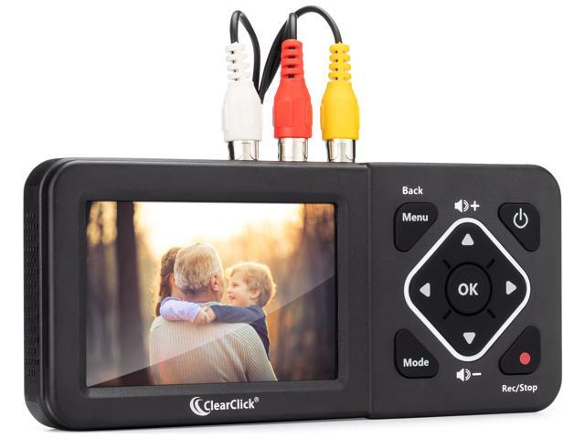 ClearClick Video to Digital Converter 2.0 (Second Generation) - Record Video from VCR's, VHS Tapes, AV, RCA, Hi8, Camcorder, DVD, Gaming Systems