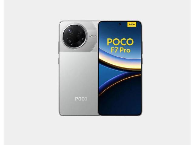Xiaomi Poco F7 PRO 5G 512GB ROM 12GB RAM Dual Sim GSM Unlocked - Silver