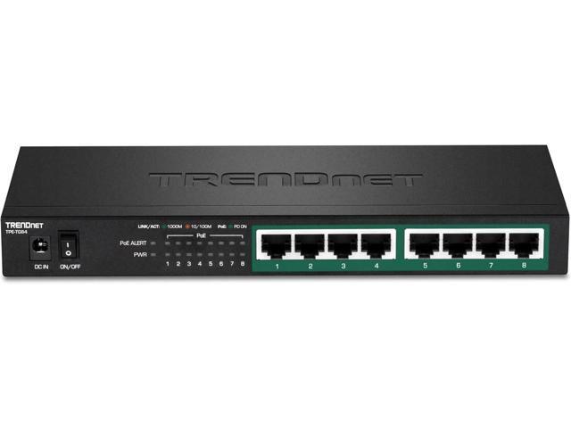 TRENDnet TPE-TG84, 8-Port Gigabit PoE+ Switch