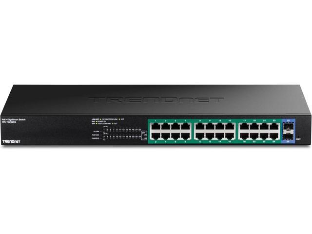 TRENDnet 26-Port Gigabit EdgeSmart PoE+ Switch, TPE-TG262ES