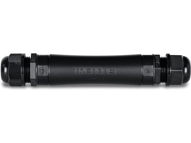 TRENDnet Industrial Waterproof Gigabit PoE+ Extender, TI-OE110, Extend PoE+ Connection up to an Additional 100m (328 ft.), Supports PoE (15.4W) and...