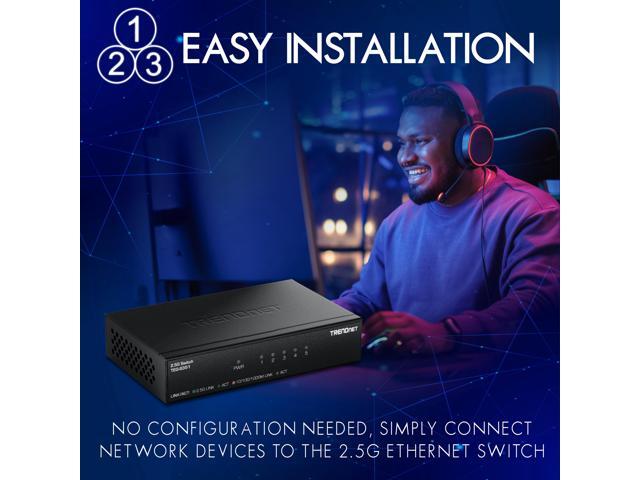 TRENDnet TEG-S351, 5-Port 2.5G Switch