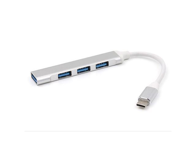 Weastlinks Type-C to USB HUB USB-C to 4-Port USB3.0 High-Speed Splitter OTG Aluminum Alloy Docking Station