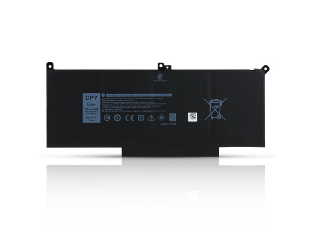 F3YGT 7480 DM3WC Battery for Dell Latitude 7480 7390 7280 7290 7380 7490 E7280 E7480 E7490 12 7000 13 7000 14 7000 Series P73G P73G002 P29S002...