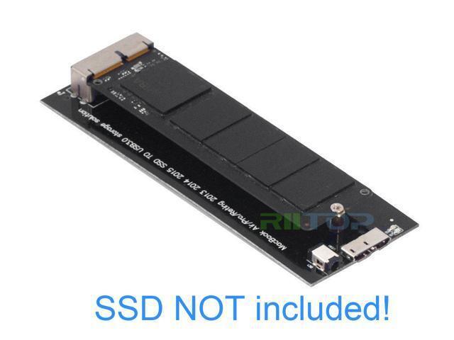 USB 3.0 SSD Enclosure for 2013 2014 2015 Apple MacBook Air Pro Retina SSD Adapter with Cable, USB External Reader for (2013-2017 Year) A1465 A1466...