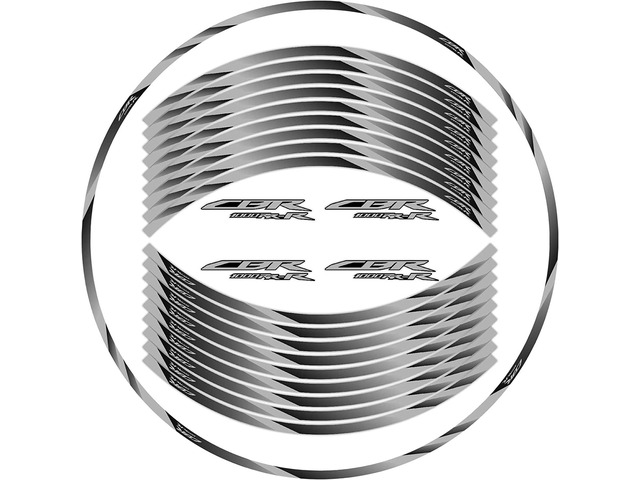 FCV 17 inch Wheel Rim Stickers Decals Tape Compatible with CBR1000RR 2004-2007/CBR1000RR 2008-2011/2012-2022 Motorcycle Reflective Rim Tapes...