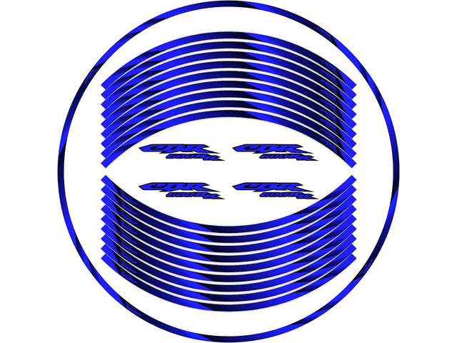 FCV 17 inch Wheel Rim Stickers Decals Tape Compatible with CBR600RR 2003-04-05-2006/CBR600RR 2007-2008/2009-2022 F5 Motorcycle Reflective Rim Tapes...