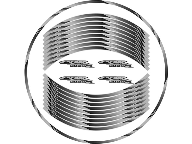 FCV 17 inch Wheel Rim Stickers Decals Tape Compatible with CBR600RR 2003-04-05-2006/CBR600RR 2007-2008/2009-2022 F5 Motorcycle Reflective Rim Tapes...