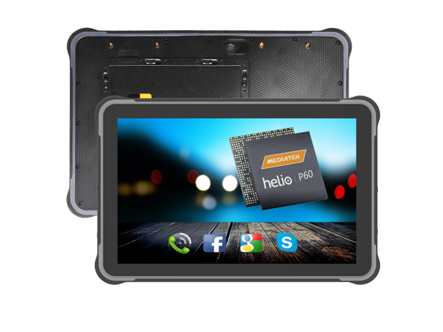 Sincoole 10.1 inch Android 11 Rugged Tablet PC with 4G ram +64G rom, 4G lte CPU: MT6771 8cores 2.0GHz camera: rear 13mp, front: 5mp 4G lte, wifi bt.