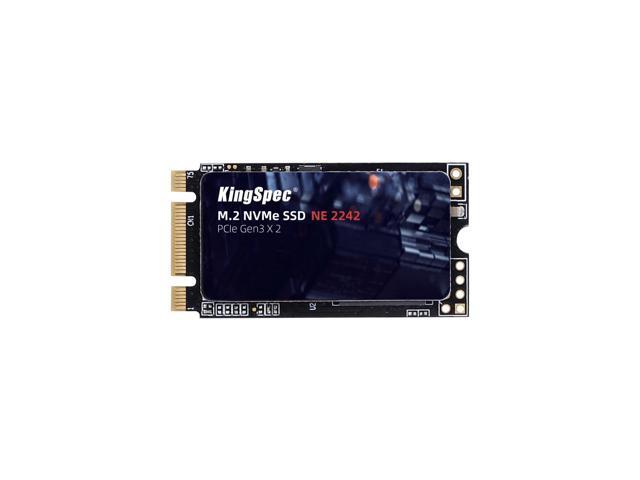 KingSpec M.2 2242 128GB PCIe Gen3 x4, NVMe 1.3 3D NAND Internal Solid State Drive (SSD), up to 950MB/s