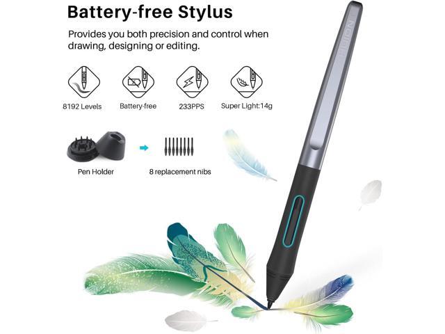HUION Inspiroy H640P Drawing Tablet, 6x4 inch Art Tablet with Battery-Free Stylus, 8192 Pen Pressure, 6 Hot Keys, Graphics Tablet for Drawing,...