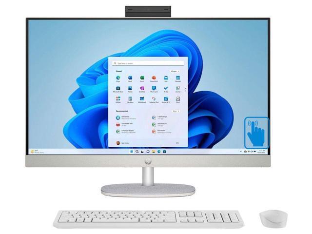 HP All-in-One 27' Touchscreen Desktop,Intel Core Ultra 7 155U (Beats Intel i7-1355U),Wi-Fi 6 and Bluetooth 5.3,32 GB RAM,1TB SSD,Win 11 Home