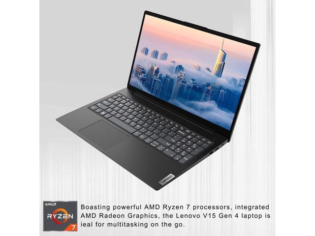 Lenovo V15 Business Laptop,15.6' FHD Display,AMD Ryzen 7 7730U,24 GB RAM,2 TB PCIe SSD,WiFi6 and Bluetooth 5.2,Win 11 Pro