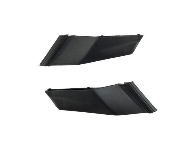 Paiying 2x Balck Cowl Side Cover Extension Left+Right Side For Toyota Corolla 2014-2019