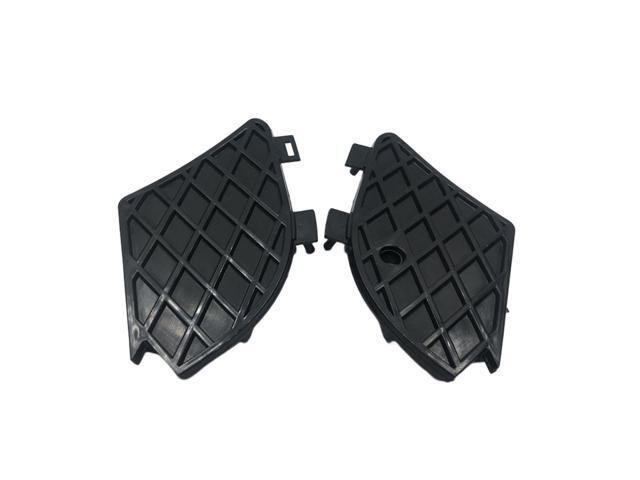 Paiying Pair Front Bumper Fog Light Grill Cover For MERCEDES E-Class W210 E320 1999-2003