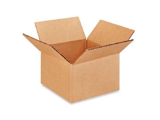 25 6x6x4 Cardboard Paper Boxes Mailing Packing Shipping Box Corrugated Carton