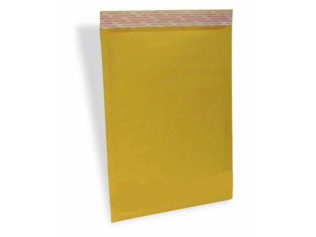 50 #0 6.5x10 Eco Kraft Bubble Padded Envelopes Mailers Lite Shipping 6.5'x10'