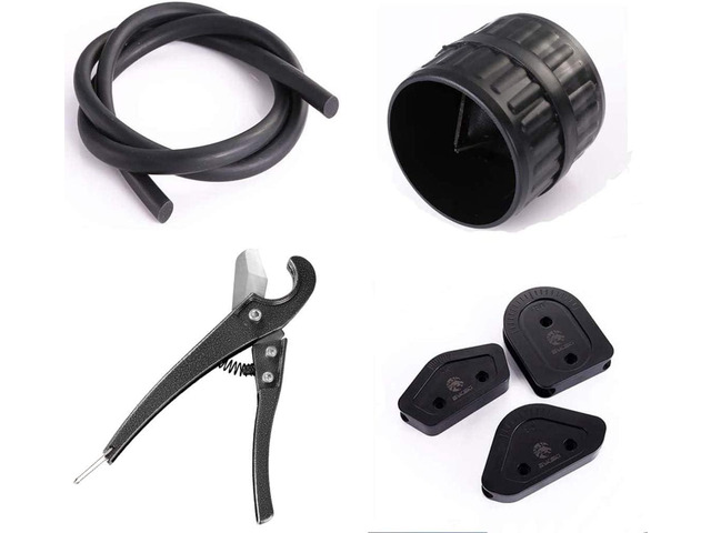 Hard Tubing Bending Kit Insert Rod Cutter Polisher Scissor DIY Tools for 16mm OD Rigid PETG Hose PC Water Cooling System