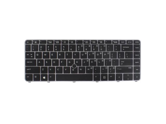 Replacement Keyboard for HP EliteBook 840 G3 745 G3 Laptop with Pointer and Backlight