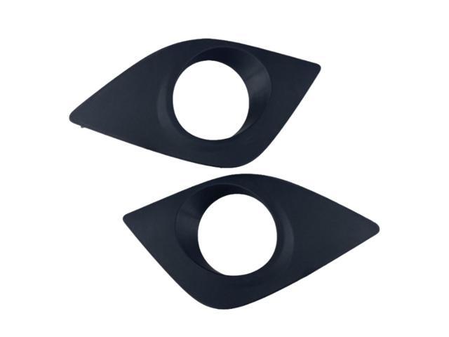 Paiying Front Bumper Fog Light Bezel Cover Left & Right With Hole For Toyota Corolla 2014-2016