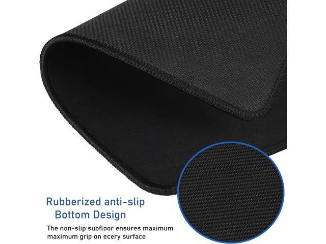 Large Extended Gaming Mouse Pad with Stitched Edges, (31.5X15.7In) Durable Non-Slip Natural Rubber Base, Waterproof Computer Keyboard Pad Mat for...