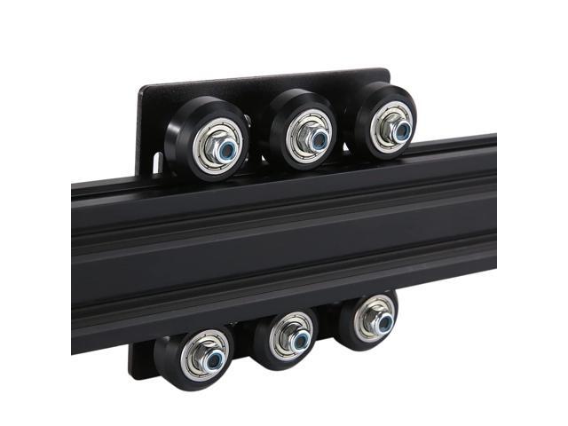 1-Pack Assembled 2040 V Gantry Plate Kit with 6pcs V Solid POM Wheels Only Compatible with 2040 4040 Series V Slot Aluminum Extrusion Profiles...