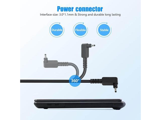 65W N15Q8 N15Q9 Laptop AC Adapter Charger for Acer ChromeBook C720 C720P R11 R13 CB3 CB5 CB5-571 C730E C731 C738T C740 N16P1 ADP-45FE F, Aspire...