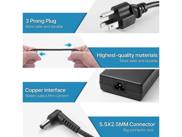 Laptop Charger for Msi Charger 180W Msi GS40 GS60 GS70 GS65 GS63 GS63VR GT60 GT70 GL62M GL72M GE60 GE62 GE72 GS73VR Gaming Laptop MSI Power Supply...