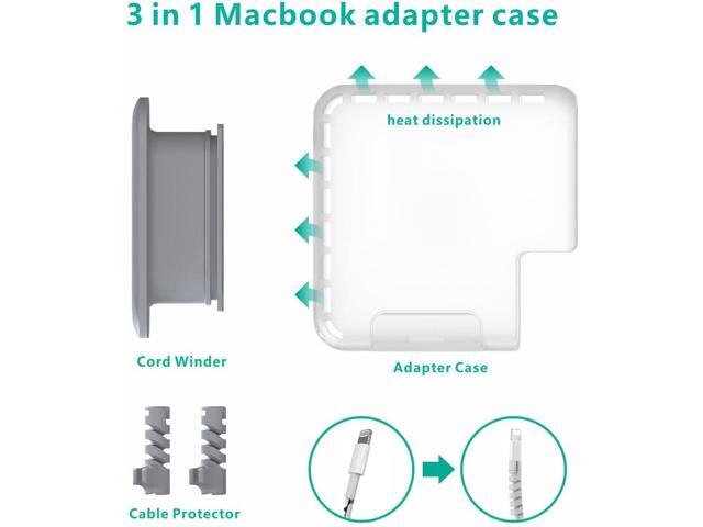 TATOFY Case for Apple 70w 45w Charger Case Organizer, MacBook Charger Case, Travel Cord MacBook Accessories (for Apple 70W USB-C Power Adapter, 45W...