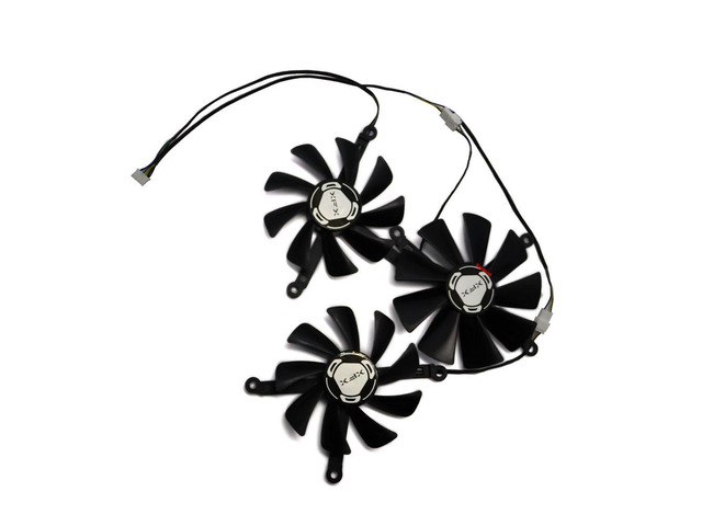 3Pcs/Set 95mm 85MM Alternative CF1010U12S CF9015H12S Graphics Card Fan For XFX RX57XT8TBD8 RX 5700 XT THICC III Ultra Cooling