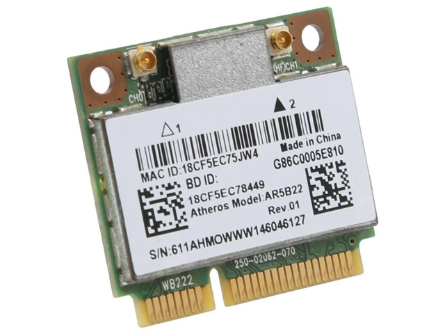 Hot AR5B22 2.4/5GHz Dual Band Wifi Card 802.11Ac Bluetooth 4.0 Wireless WLAN Card for Y400 Y500 Y410P S215 U330 U430