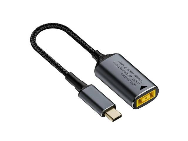 140W DC Square Plug Laptop Charger to 5V 9V 20V USB C PD Power Adapter Converter Fast Charging Cable Cord for