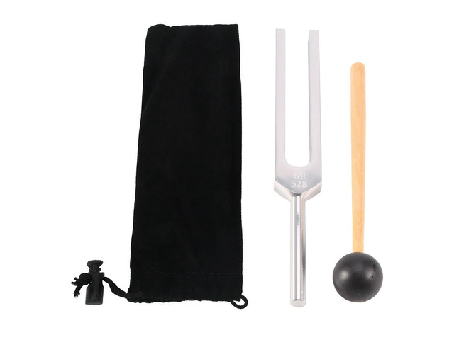 Hot Tuning Fork 528C 528HZ Tuner with Mallet Set for Repair Healing Nervous System Testing Tuning Fork Health Care