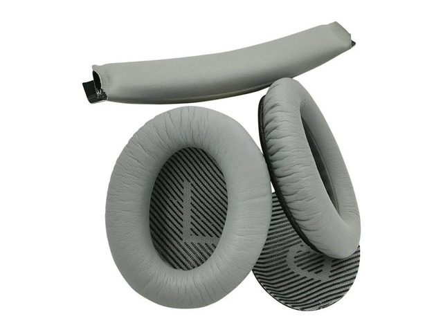 Headband Cushion and Ear Pads Replacement for Quiet Comfort 25 35 (QC25 QC35) and 35 II (QC35Ii) Headphones