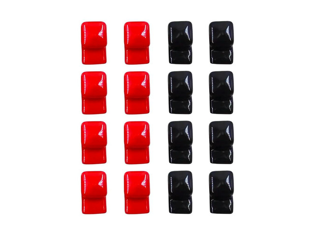 16 Pcs Loose Protector Terminal Cover Flexible Busbar Isolation Cover Terminal 280Ah Cells Insulation