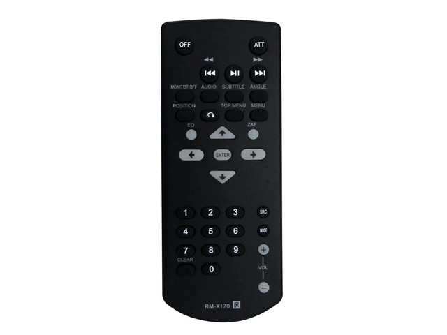 RM-X170 Remote Control Replace for Media Receiver XAV-AX5500 XAV-AX7000 XAV-AX3200 XAV-AX210 XAV-AX8100 XAV-V10BT