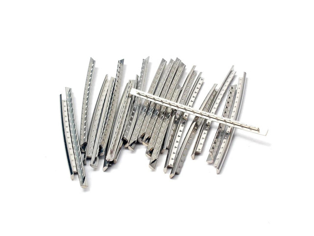 Hot 24Pcs/ Set Stainless Steel Guitar Fret Wire 24 Fingerboard Frets 2.7mm for Acoustic Guitar Parts