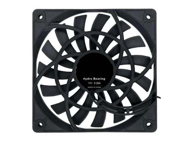 Mute 120mm 12cm PWM Cooling Fan Slim 12mm,120X120X12mm DC 12V 0.25A 1400RPM Computer PC Case Chassis Cooler Quiet