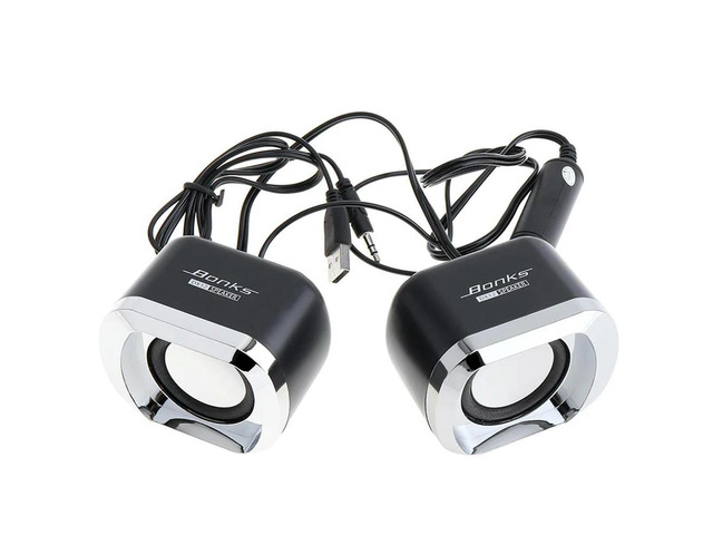 High Power Full Range Stereo Subwoofer PC Speaker Portable Bass Music DJ USB Computer Speakers for Laptop Phone TV