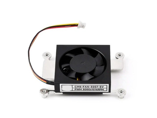 CM5 Cooling Fan For Raspberry Pi Compute Module 5 5V 3007 Low Noise With Heat Conductive Tape