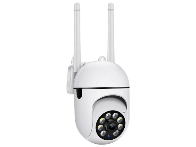 , 2.4GHz WiFi Cameras for Home Security, 1080P Dome Surveillance Cameras 360° View, 2-Way Audio
