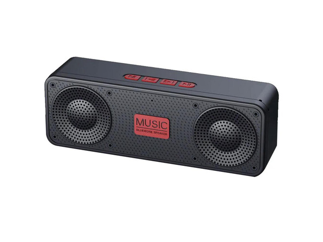Portable FM Radio Wireless Bluetooth 5.0 Speaker Mini MP3 Music Player Support TF Card U Disk USB Charging Radio-B