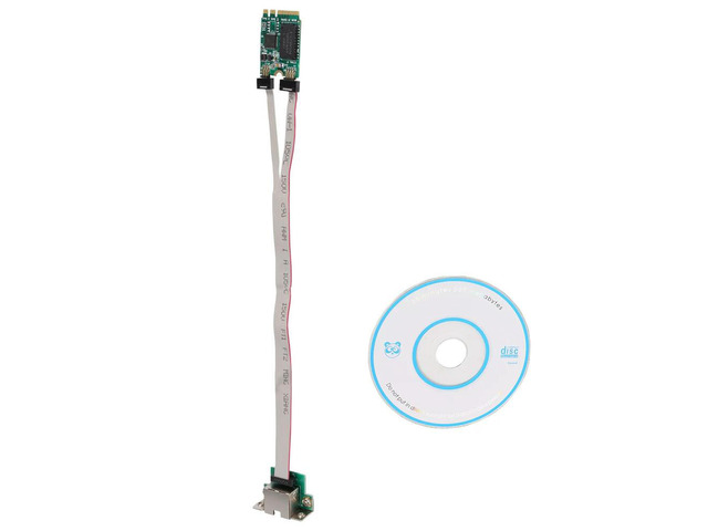 Hot M.2 A+E KEY 2.5G Ethernet LAN Card RTL8125B Industrial Control Network Card PCI Express Network Adapter