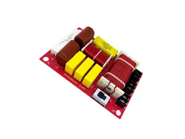 2 Way Audio Speaker Crossover Professional Treble Bass Home Loudspeaker Refit Board Professional Stage Speaker Parts