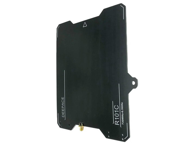1Pc Antenna High R101C 730Mhz-6.5GHz 7DBi Ads-B UWB Antenna Wideband Directional Antenna 23X22.5cm Black