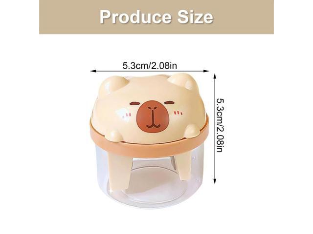 Cartoon Animal Pencil Sharpener for Various Pencil Double Hole Manual Sharpener