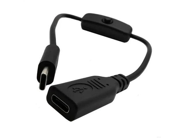 Type C Extension Cable 30CM 22AWG USB C Charging Cable 30cm for Electronics