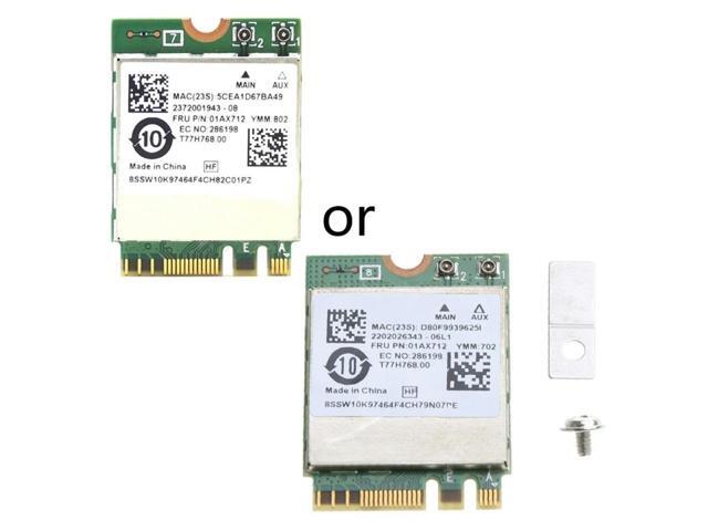 RTL8822BE 1200Mbps 2.4G/5Ghz 802.11AC WiFi CardAdapter M2-NGFF for's P51S S5- T470 T570 for YOGA E470