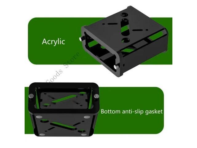 Acrylic Rack HIFI Decoders Amplifier Headphone Amplifier Rack Storage Storage Rack Base Placement for BT20A Home Theater